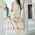 Women White Pure Cotton Embroidered Straight Kurta Sharara with Dupatta