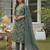 Women Floral Printed Regular Mirror Work Kurta with Trousers & With Dupatta