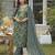 Women Floral Printed Regular Mirror Work Kurta with Trousers & With Dupatta