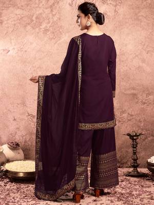 Women Floral Printed Kurta with Palazzo & Dupatta 3