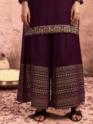 Women Floral Printed Kurta with Palazzo & Dupatta 7