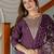 Women Floral Embroidered Sequinned Kurta with Trousers & Dupatta
