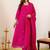 Women Embroidered Regular Kurta with Trousers & With Dupatta