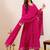 Women Embroidered Regular Kurta with Trousers & With Dupatta