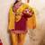 Women Embroidered Regular Kurta with Patiala & With Dupatta