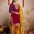 Women Embroidered Regular Kurta with Patiala & With Dupatta