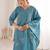 Women Embroidered Regular Kurta with Trousers & With Dupatta