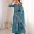 Women Embroidered Regular Kurta with Trousers & With Dupatta