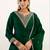 Women Ethnic Motifs Embroidered Regular Kurta with Palazzos & With Dupatta
