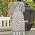 Women Floral Printed Empire Pure Cotton Kurta with Trousers & With Dupatta