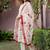 Women Floral Embroidered Regular Thread Work Pure Cotton Kurta with Trousers & With Dupatta