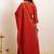 Women Floral Embroidered Regular Thread Work Kurta with Palazzos & With Dupatta