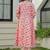 Women Floral Printed Regular Kurta with Trousers & With Dupatta