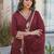 Women Ethnic Motifs Embroidered Regular Kurta with Trousers & With Dupatta