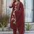 Women Ethnic Motifs Embroidered Regular Kurta with Trousers & With Dupatta