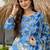 Women Floral Printed Regular Kurta with Trousers & With Dupatta