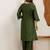 Women Floral Embroidered Kurta with Trousers