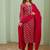 Women Ethnic Motifs Printed Straight Kurta with Trousers & Dupatta