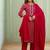 Women Ethnic Motifs Printed Straight Kurta with Trousers & Dupatta