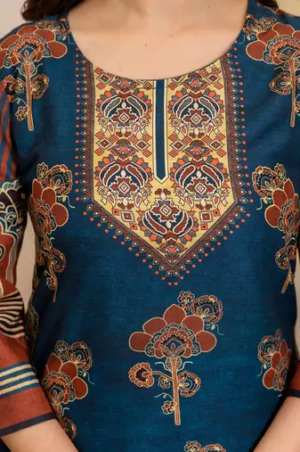 Women Ethnic Motifs Printed Kurta with Trousers & Dupatta