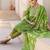 Women Embroidered Kurta with Trousers & Dupatta