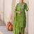 Women Embroidered Kurta with Trousers & Dupatta