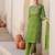 Women Embroidered Kurta with Trousers & Dupatta
