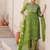 Women Embroidered Kurta with Trousers & Dupatta