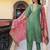 Women Ethnic Motifs Yoke Design Kurta with Trousers & With Dupatta