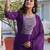Women Woven Design Kurta with Trousers & Dupatta