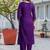 Women Woven Design Kurta with Trousers & Dupatta