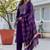 Women Woven Design Kurta with Trousers & Dupatta