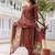 Women Floral Printed V-Neck Kurta with Trousers & With Dupatta