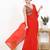 Women's silk padded back open sleeveless saree blouse