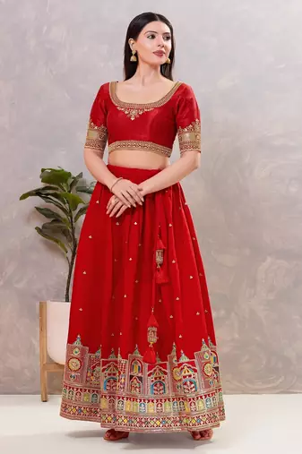 Women's mulbury silk padded back open elbow sleeves saree blouse