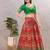 Women's mulbury silk padded back open elbow sleeves saree blouse