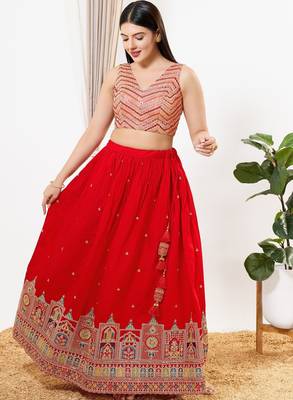 Women's silk padded back open sleeveless saree blouse 4