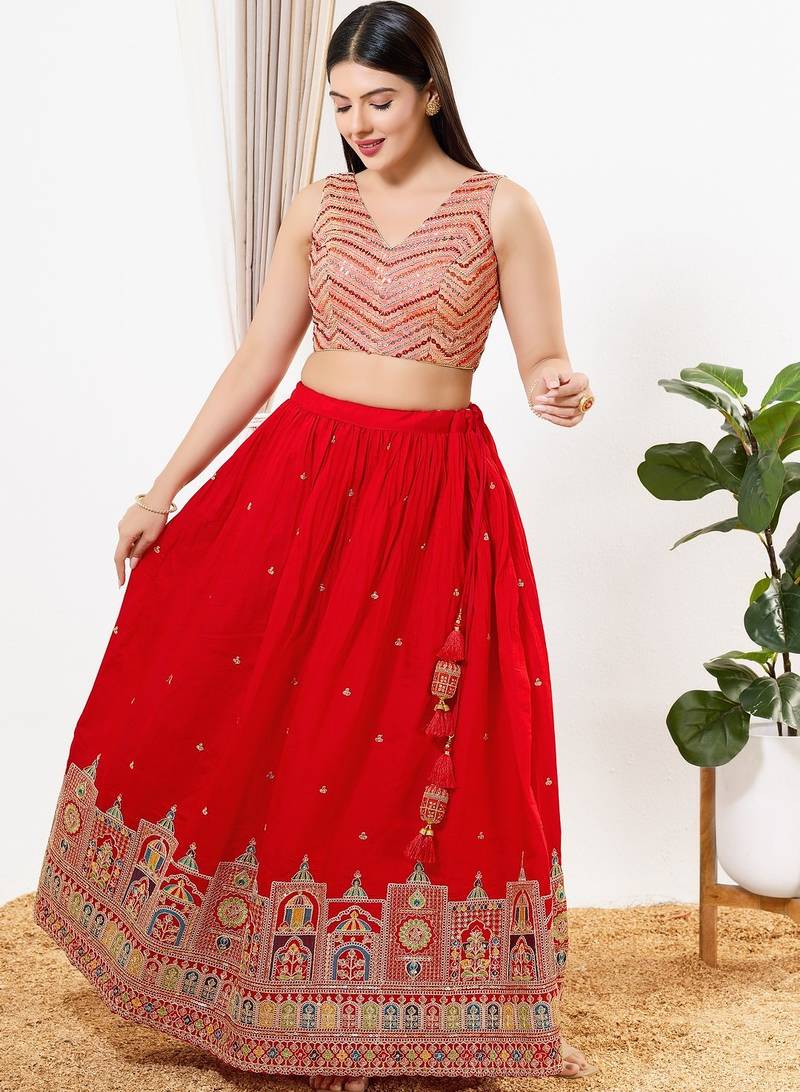Women's silk padded back open sleeveless saree blouse