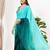 Women's georgette padded back open sleeveless saree blouse