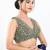 Women's georgette padded back open sleeveless saree blouse