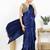 Women's georgette padded back open sleeveless saree blouse