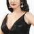 Women's sequence padded back open sleeveless saree blouse