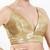 Women's sequence padded back open sleeveless saree blouse