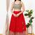 Women's silk padded back open sleeveless saree blouse