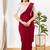 Women's silk padded front open elbow sleeves saree blouse