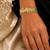 Anti tarnish stainless steel reef adjustable cuff bracelet