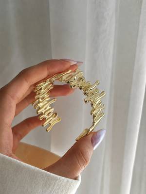 Anti tarnish stainless steel reef adjustable cuff bracelet 2
