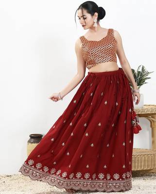 Women's silk padded back open sleeveless saree blouse 5