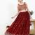 Women's silk padded back open sleeveless saree blouse
