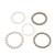 Stainless steel 5pcs stackable stretchable bracelet